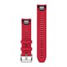 Силіконовий ремінець для Garmin QuickFit™ 22 Watch Straps Plasma Red Silicone Strap