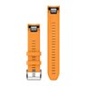 Силіконовий ремінець для Garmin QuickFit™ 22 Watch Straps Spark Orange Silicone Strap