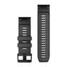 Силіконовий ремінець для Garmin QuickFit 26 Watch Bands Graphite Silicone