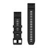 Силіконовий ремінець для годинника Garmin QuickFit 22 Watch Bands Black Silicone