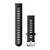 Ремінець до годинника Garmin Quick Release Bands (20 mm) Black with Silver Hardware