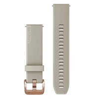 Ремінець до годинника Garmin Quick Release Bands (20 mm) Light Sand with Rose Gold Hardware