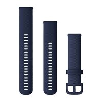 Ремінець до годинника Garmin Quick Release Bands (20 mm) Navy Silicone Band With Blue Hardware