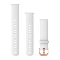 Ремінець до годинника Garmin Quick Release Bands (20 mm) White with Rose Gold Hardware