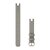 Ремінець шкіряний для Garmin Lily™ Bands (14 mm) Braloba Gray Leather with Cream Gold Hardware (Large)