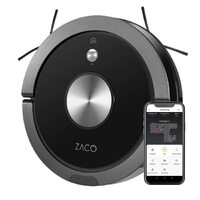 Робот-пилосос з вологим прибиранням ZACO A9sPro Carbon Black (501905)