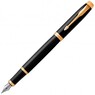 Ручка перьевая Parker IM 17 Black GT FP M (1931652)