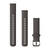Силіконовий ремінець для Garmin Quick Release Bands (18 mm) Graphite with Slate Hardware