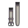 Силіконовий ремінець для Garmin QuickFit™ 20 Watch Bands Deep Orchid/Light Sand Silicone