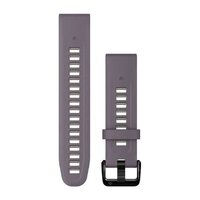 Силіконовий ремінець для Garmin QuickFit™ 20 Watch Bands Deep Orchid/Light Sand Silicone