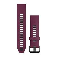 Силіконовий ремінець для Garmin QuickFit™ 20 Watch Bands Merlot/Graphite Silicone