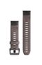 Силіконовий ремінець для Garmin QuickFit™ 20 Watch Bands Shale Gray Silicone