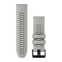 Силіконовий ремінець для Garmin QuickFit 26 Watch Bands Fog Gray/Moss Silicone