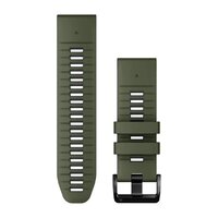 Силіконовий ремінець для Garmin QuickFit 26 Watch Bands Moss/Graphite Silicone