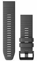 Силіконовий ремінець для Garmin QuickFit 26 Watch Bands Slate Gray Silicone
