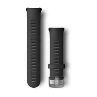 Силіконовий ремінець для годинника Garmin Forerunner 45 Bands Black