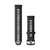 Силіконовий ремінець для годинника Garmin Forerunner 965 Black/Powder Grey with Slate Hardware