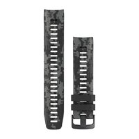 Силіконовий ремінець для годинника Garmin Instinct 2 (22 mm) Watch Bands Graphite Camo