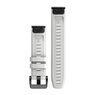 Силіконовий ремінець для годинника Garmin QuickFit 22 Watch Bands Carrera White Silicone