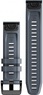 Силіконовий ремінець для годинника Garmin QuickFit 22 Watch Bands Granite Blue Silicone