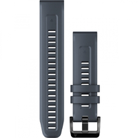 Силіконовий ремінець для годинника Garmin QuickFit 22 Watch Bands Granite Blue Silicone