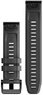 Силіконовий ремінець для годинника Garmin QuickFit 22 Watch Bands Graphite Silicone