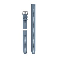 Силіконовий ремінець для годинника Garmin QuickFit 22 Watch Bands Hurricane Blue Silicone (3-piece Dive Set)
