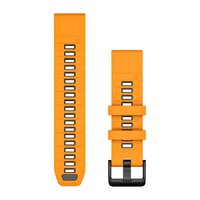 Силіконовий ремінець для годинника Garmin QuickFit 22 Watch Bands Spark Orange/Graphite Silicone