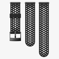 Силіконовий ремінець Suunto Athletic 1, Black Black, 24 мм, розмір S+M (SS050225000)
