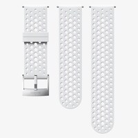 Силіконовий ремінець Suunto Athletic 1, White Steel, 24 мм, розмір S+M (SS050224000)