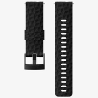 Силиконовый ремешок Suunto Explore 1, Black Black, 24 мм, размер M (SS050221000)