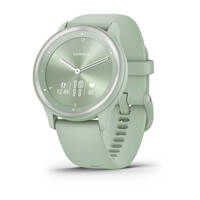 Смарт-часы Garmin Vivomove Sport Cool Mint Case and Silicone Band with Silver Accents