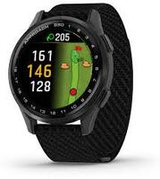 Смарт-годинник Garmin Approach S50 Slate Aluminum Bezel with Black ComfortFit Nylon Band
