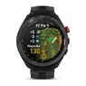 Смарт-годинник Garmin Approach S70 - 47 mm Black Ceramic Bezel with Black Silicone Band