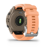 Смарт-годинник Garmin Descent G2 Paloma with Shell Pink Band