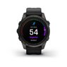 Смарт-годинник Garmin epix Pro (Gen 2) – Sapphire Edition | 42 mm Carbon Gray DLC Titanium with Black Band