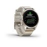 Смарт-годинник Garmin epix Pro (Gen 2) – Sapphire Edition | 42 mm Soft Gold with Cream Heathered Nylon Band
