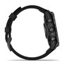 Смарт-годинник Garmin epix Pro (Gen 2) – Sapphire Edition | 47 mm Carbon Grey Titanium DLC with Black Leather Band
