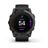 Смарт-годинник Garmin epix Pro (Gen 2) – Sapphire Edition | 51 mm Carbon Gray DLC Titanium with Black Band