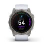 Смарт-годинник Garmin epix Pro (Gen 2) – Sapphire Edition | 51 mm Titanium with Whitestone Band