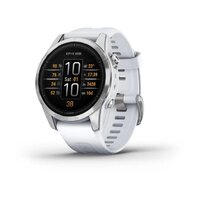 Смарт-годинник Garmin epix Pro (Gen 2) – Standard Edition | 42 mm Silver with Whitestone Band