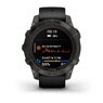 Смарт-годинник Garmin Fenix 7 Pro – Sapphire Solar Edition Carbon Gray DLC Titanium with Black Band