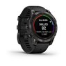 Смарт-годинник Garmin Fenix 7 Pro – Sapphire Solar Edition Carbon Gray DLC Titanium with Black Band