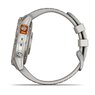 Смарт-годинник Garmin Fenix 7 Pro – Sapphire Solar Edition Titanium with Fog Gray/Ember Orange Band