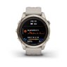 Смарт-годинник Garmin Fenix 7S Pro – Sapphire Solar Edition Soft Gold with Light Sand Band