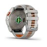 Смарт-годинник Garmin Fenix 7X Pro – Sapphire Solar Edition Titanium with Fog Gray/Ember Orange Band