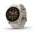 Смарт-годинник Garmin Fenix 8 – 43 mm, AMOLED Sapphire Soft Gold stainless steel with a fog gray leather band, plus a fog gray/dark sandstone silicone band