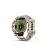 Смарт-годинник Garmin Fenix 8 – 43 mm, AMOLED Sapphire, Soft Gold with Fog Gray/Dark Sandstone Silicone Band