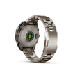 Смарт-годинник Garmin Fenix 8 – 47 mm, AMOLED Sapphire bare Titanium, graphite with a Titanium band, plus a graphite silicone band