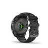 Смарт-годинник Garmin Fenix 8 – 47 mm, AMOLED Sapphire, Carbon Gray DLC Titanium with Black/Pebble Gray Silicone Band